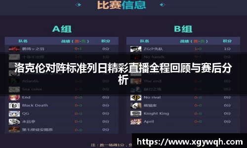 洛克伦对阵标准列日精彩直播全程回顾与赛后分析